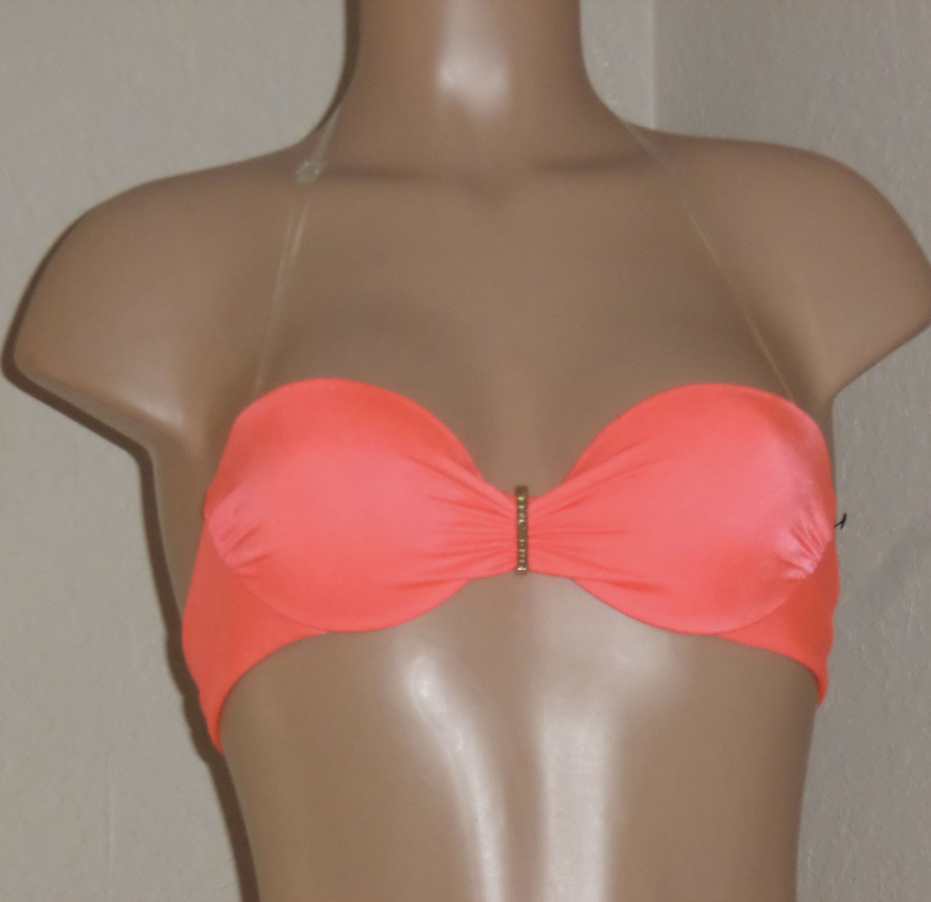 VICTORIA'S SECRET VERY SEXY PUSH UP BANDEAU HALTER TOP  SIZE 32A