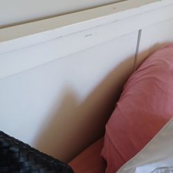 White King Size Bed Frame 