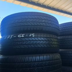 Set Of Firestone All Season 175/65R15 Tires