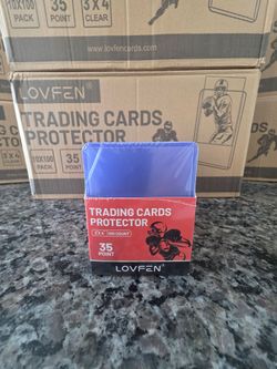 Lovefen 100ct top loaders and 100ct sleeves 35pt