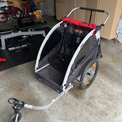 Burley Honey Bee Bike Trailer with New Seat
