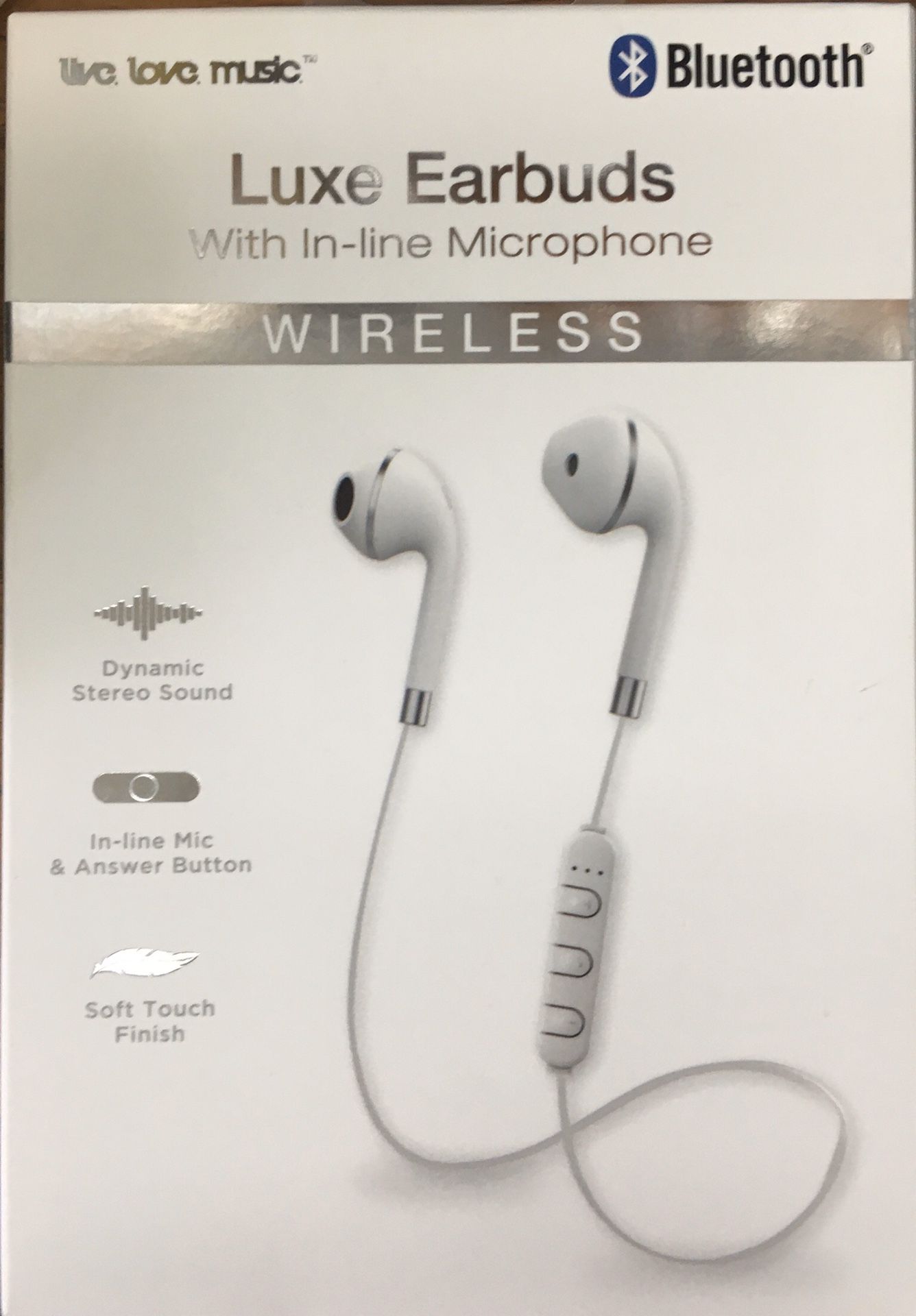 Live love music Luxe Earbuds