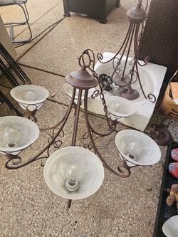 light and fan fixtures.