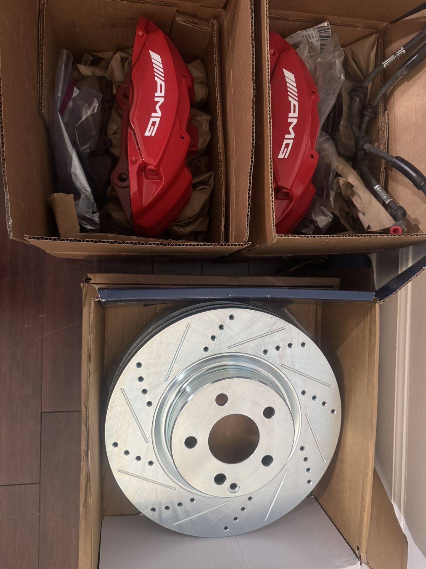 AMG 2015-2024 C300 MERCEDES BENZ CALIPERS AND ROTORS