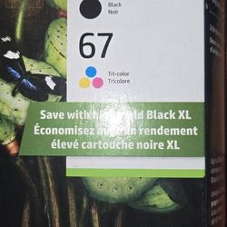 HP 67XL BLACK & COLOR