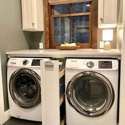 Samsung Steam Washer And Dryer Like New 