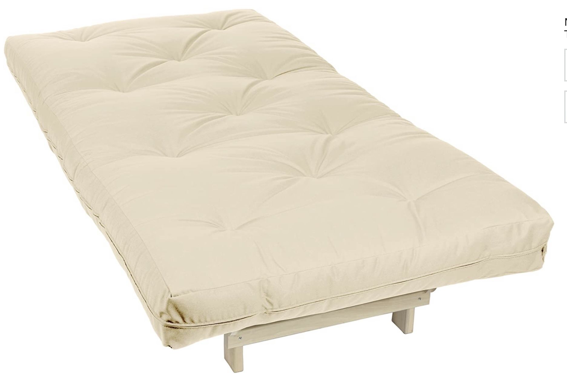 Cash Only Twin KD Frames Fold Platform Bed with Mozaic Twin Size 6