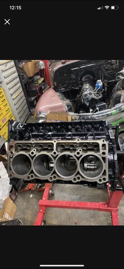 Hellcat block and crank