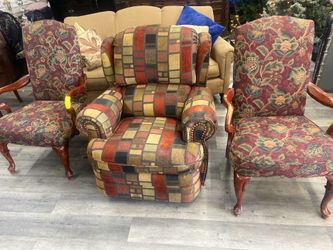 Used Chairs and recliner