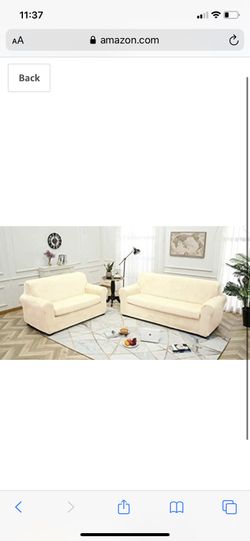 Sofa/loveseat/arm chair/recliner/futon seat cover fleece and velvet material