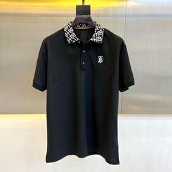 Burberry 24ss Black Polo Shirt 
