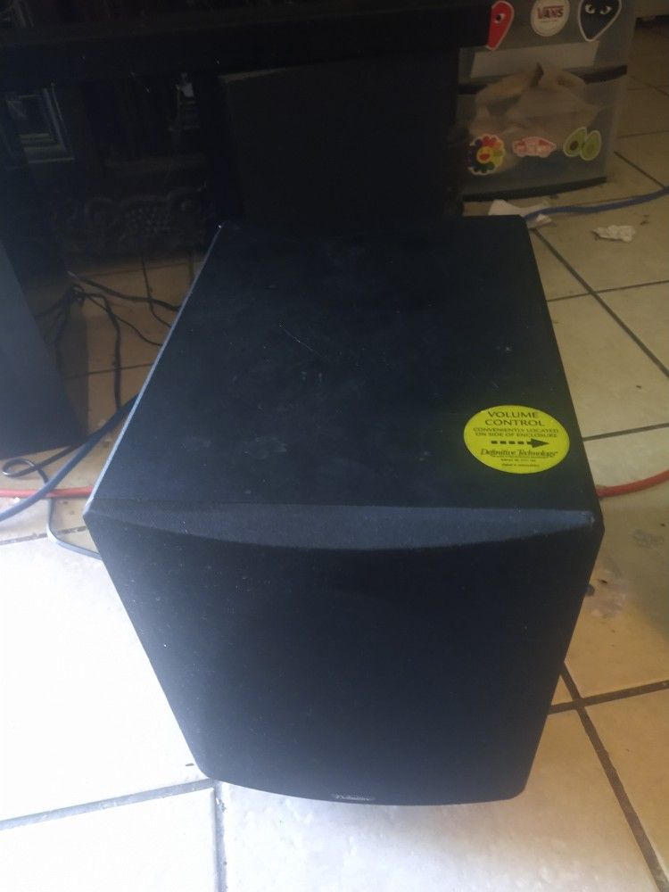 Definitely Technology Prosub 600 Sub Wolfer