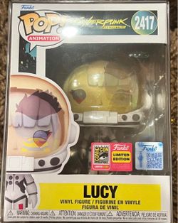 SDCC 2026 Funko Pop Lucy Cyberpunk Edgerunners SDCC Limited Edition #2417