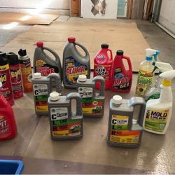 Household  cleaners  -  $30