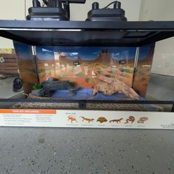 40gallon Reptile Tank + Accessories 