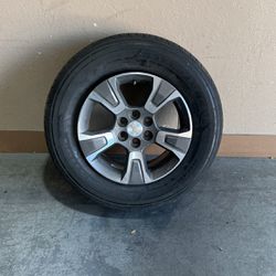 15-21 Chevy Chevrolet Colorado Wheel Tire Goma Wheel Rim Rin Part Parts 2015 2016 2017 2018 2019 2020 2021