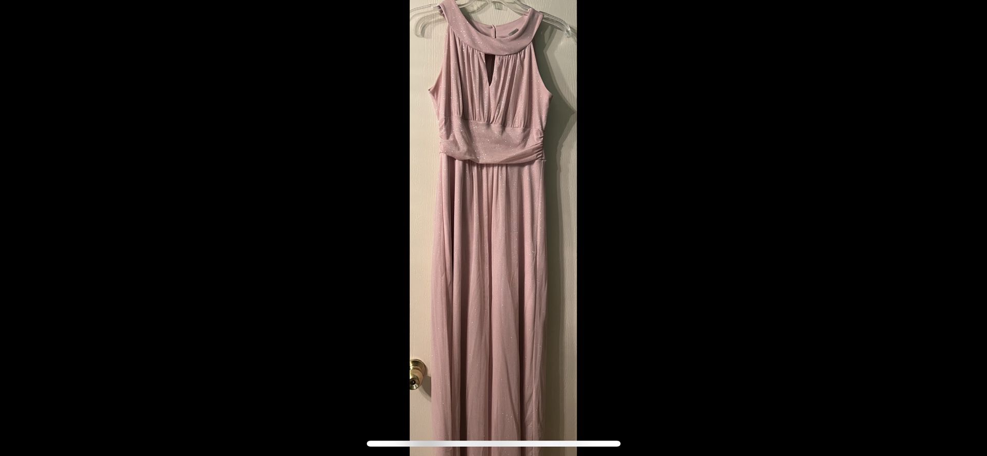 Light Pink/blush Glittery Dress 