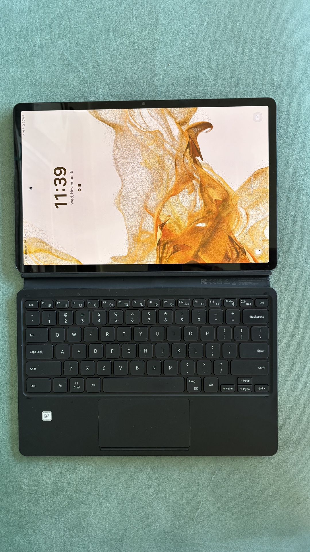 (VERIZON) Samsung Galaxy Tab S8 + 5G 128GB - with Keyboard and S Pen