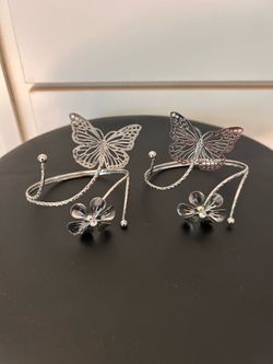 Adjustable Curtain Holders - Butterfly