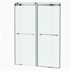 American Standard 60x72 Shower Door In Chrome 