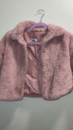 Girls Faux  Coat