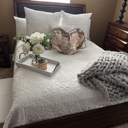 Full Size Bed Farm W Matress Only 