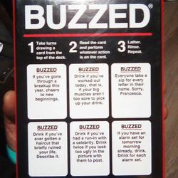 Buzzed An Adult Drinking Game