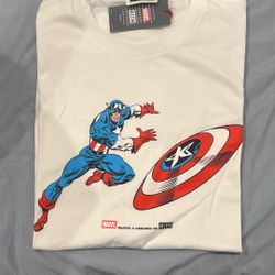 Kith Marvel Captain America Tee Size Medium & Large 