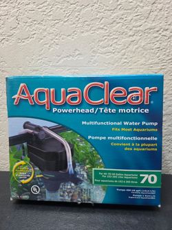 Aqua clear70 powerhead for 40-70 us gallons aquariums fish tanks