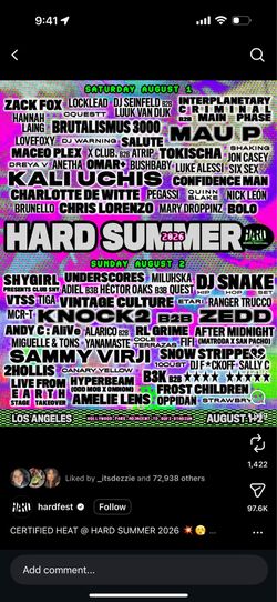 Hard summer 2026