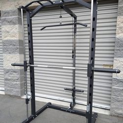 Smith Machines, Power Cages, Squat Racks, Half Racks, Benches, Dumbbells, Weights 