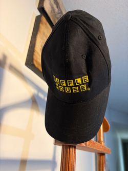 Waffle House Embroidered Black Baseball Cap