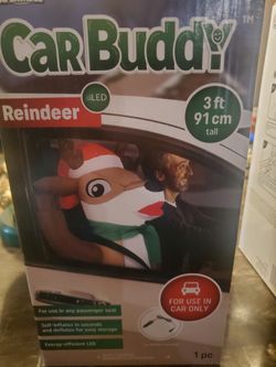 Xmas Car Buddy Reindeer LED