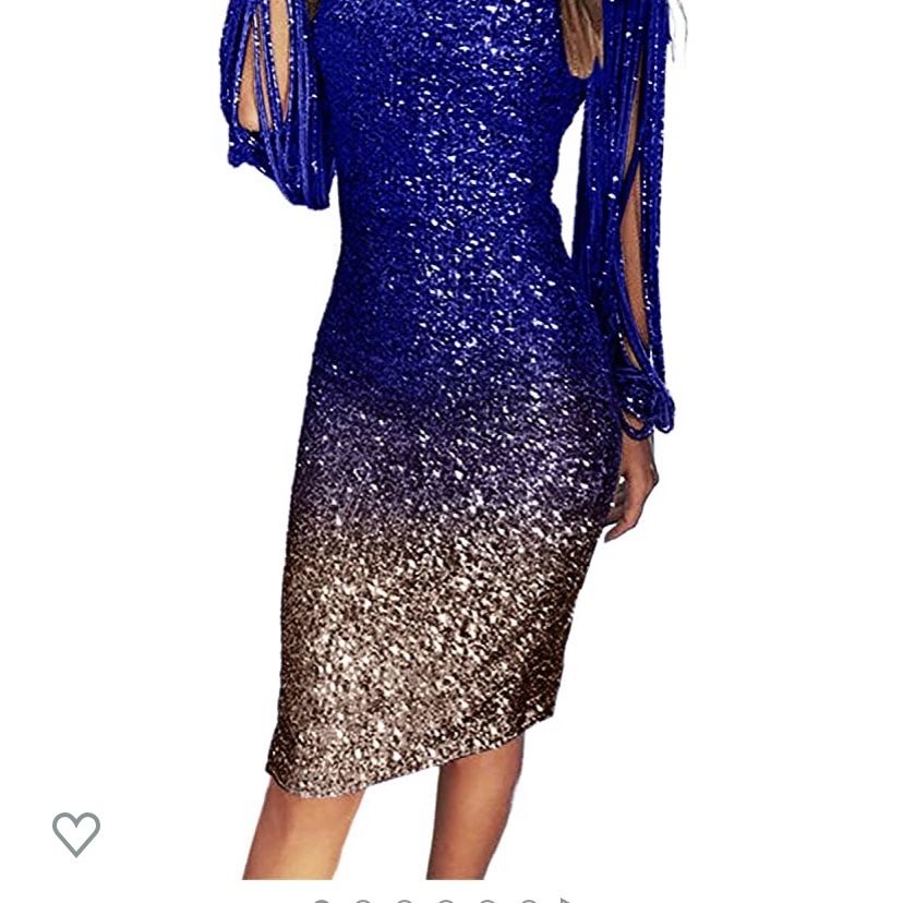 Beautful Sequin Dress + Mardi Gras Masks