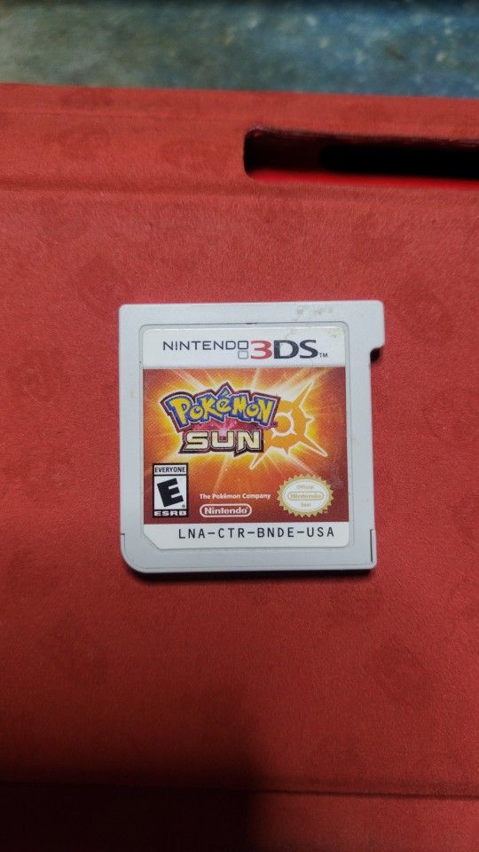 Pokémon Sun (Nintendo 3DS, 2016) Cart Only
