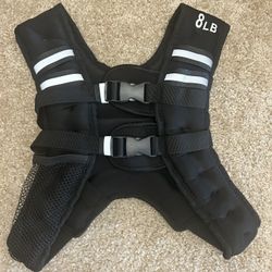 Weighted Vest, 8LB Weight Vest with Reflective Stripe for Workout