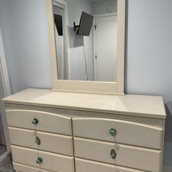 Dresser And Mirror
