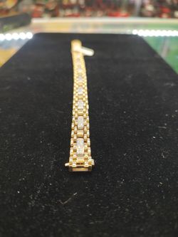 10k 8.5 Inch Gold Bracelet 