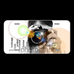 License Plate Novelty Car Front Photography Photograph Photographer