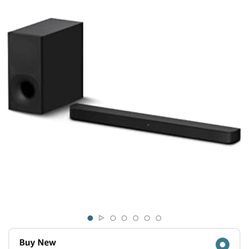 HT-S400 2.1ch Soundbar with Powerful Wireless subwoofer, S-Force PRO Front Surround Sound, and Dolby Digital