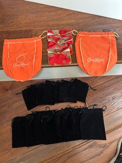 Mixed Lot of Drawstring Pouches and Bags
