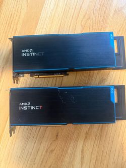 2 AMD instinct V620 GPUs.