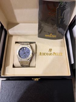 AP stainless with blue dial