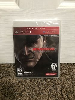 Metal Gear Solid 4 Guns and Of The Patriots PS3