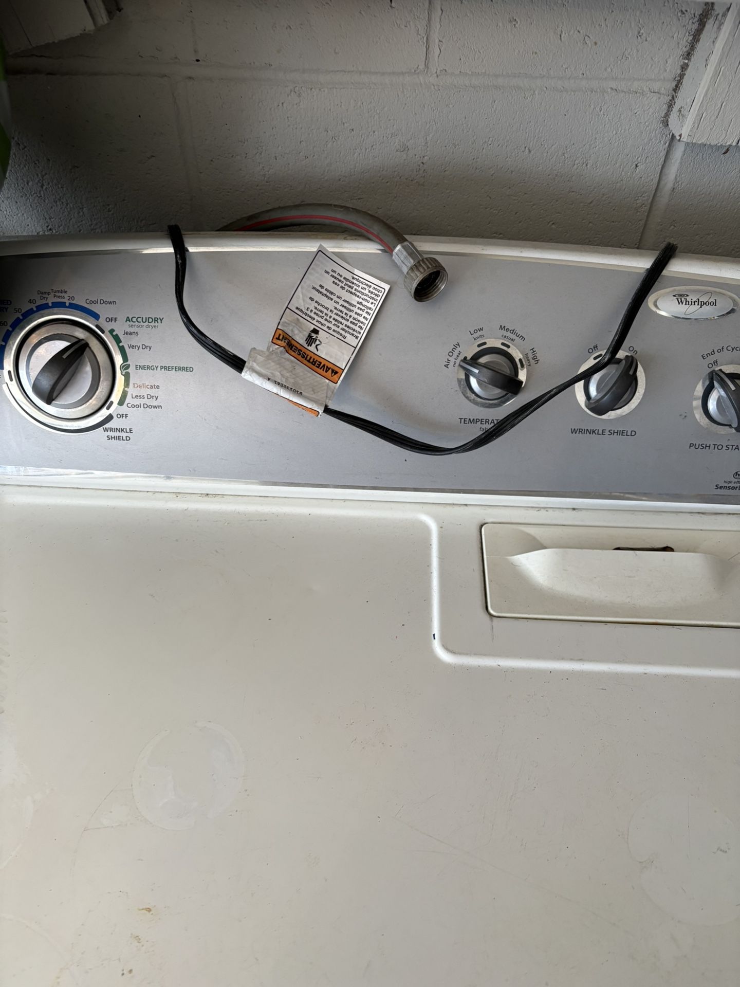 Washer Dryer Whirlpool