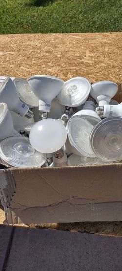 Box of LED Light bulbs