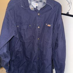 Carhartt Shirt Jacket Men’s Navy Blue