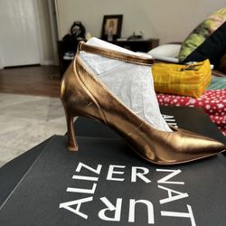 Gold New Heels!! Too High For Me