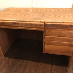 Solid Oak Desk