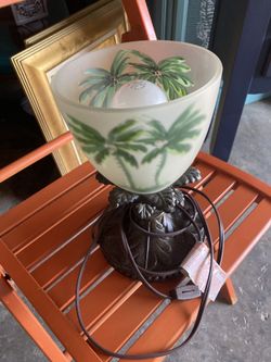 Nice glass lamp